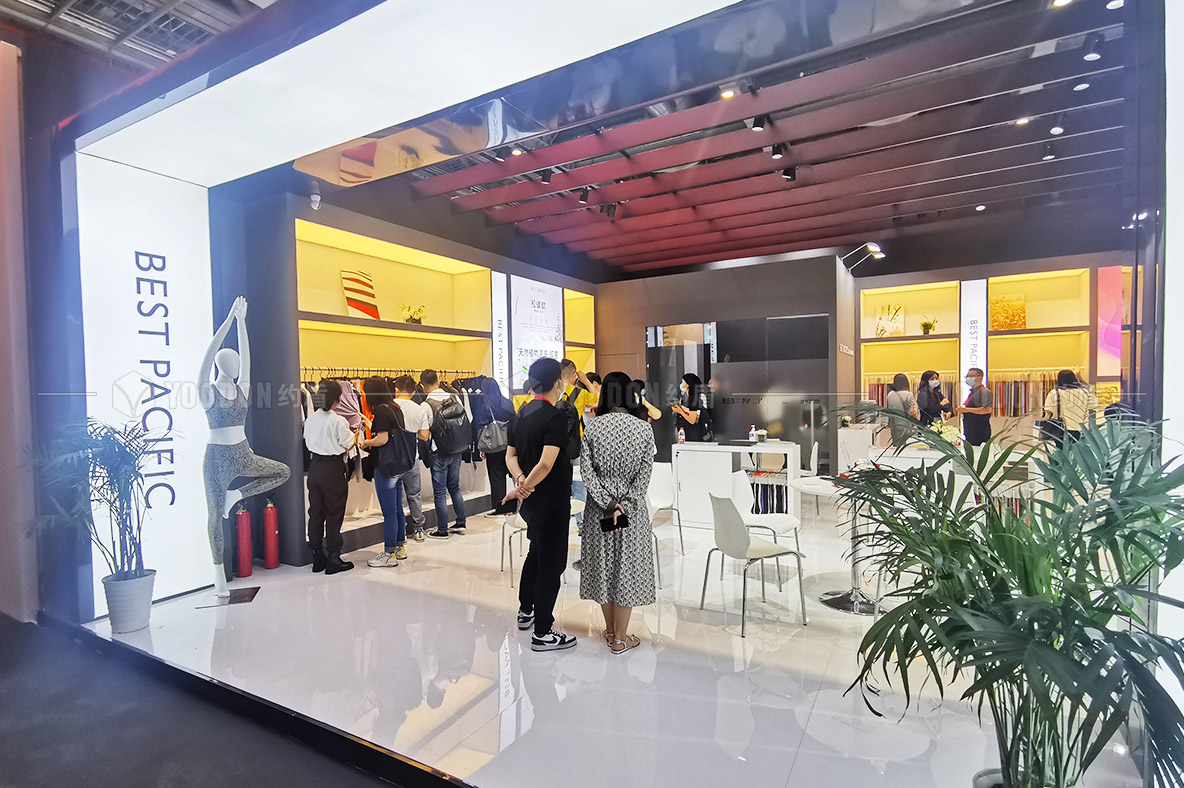 紡織面料展示搭建